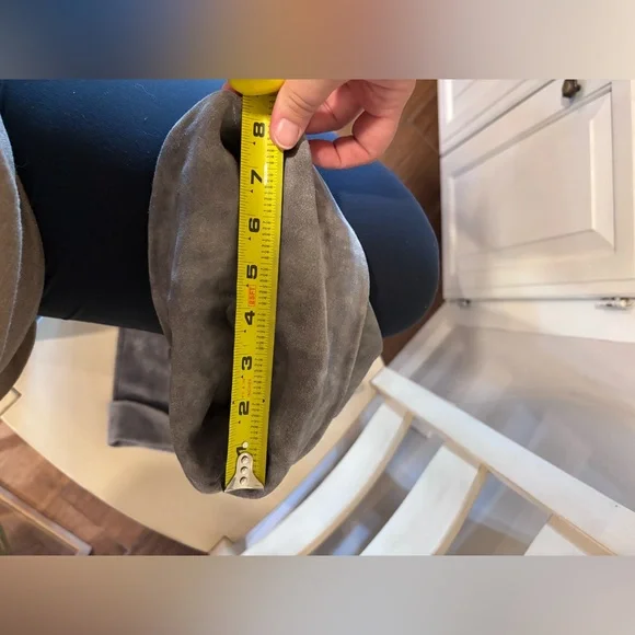 IRO Groove Boots Elegant Gray Over-the-Knee Boots size 39 - Picture 5 of 13